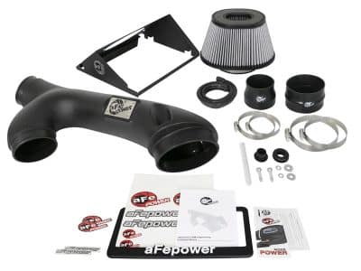 Alternative view of aFe MagnumFORCE Stage-2 Intake w/ Rotomolded Tube & Pro Dry S Filter 2017 Ford F-150 V6-3.5L (tt)