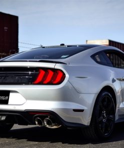 Alternative view of Corsa 2018+ Ford Mustang GT Fastback 5.0L 3in Cat-Back System Dual Rear Exit w/ 4in Black Tips