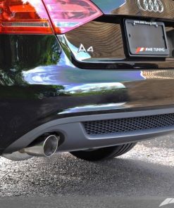 Alternative view of AWE Tuning Audi B8 A4 3.2L Touring Edition Exhaust - Dual 88.9mm (3.5in) Polished Silver Tips