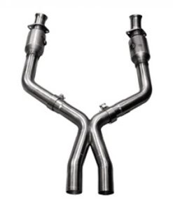 Kooks 05-10 Ford Mustang GT 4.6L 3V Auto/Manual 2 1/2in x 2 1/2in OEM Cat X Pipe Kooks HDR Req