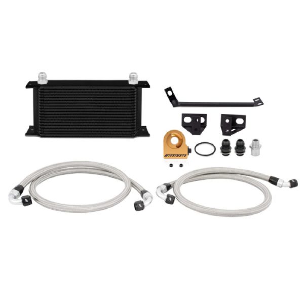 Alternative view of Mishimoto 15 Ford Mustang EcoBoost Thermostatic Oil Cooler Kit - Black