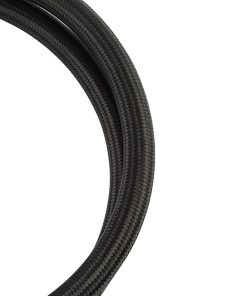 Alternative view of Mishimoto 3Ft Stainless Steel Braided Hose w/ -4AN Fittings - Black