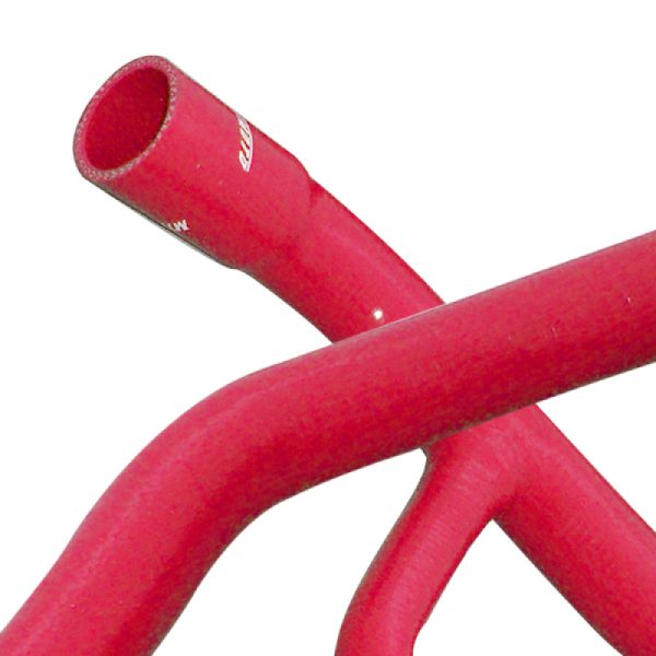 Alternative view of Mishimoto 01-04 Ford Mustang GT Red Silicone Hose Kit