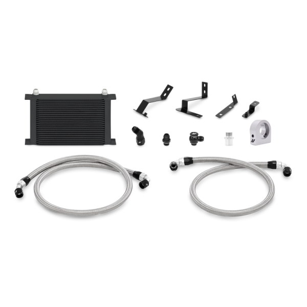 Alternative view of Mishimoto 2016+ Chevy Camaro Oil Cooler Kit - Black
