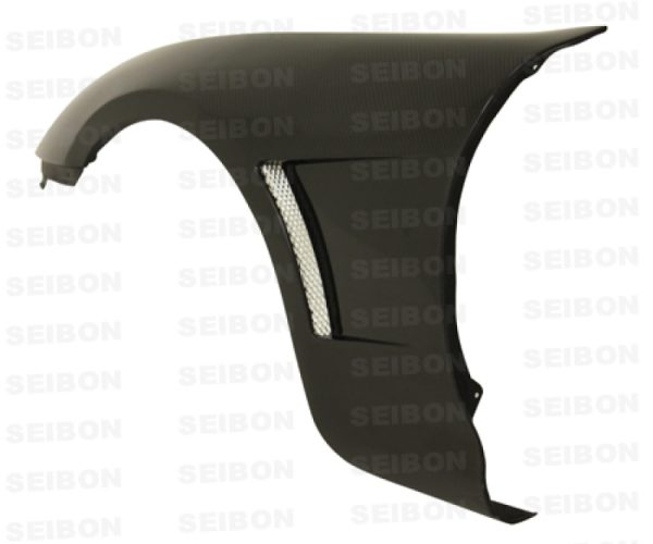 Alternative view of Seibon 93-98 Toyota Supra TV-Style Carbon Fiber Fenders (Pair)