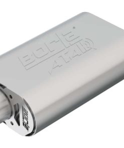 Borla CrateMuffler SBC Hot 350/383 3 inch Offset/Center 14in x 4.35in x 9in Oval Muffler