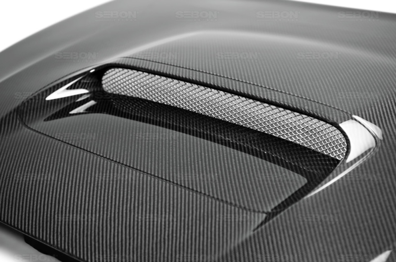 Seibon 2015 Subaru WRX/STI OEM Style Carbon Fiber Hood - Image 3