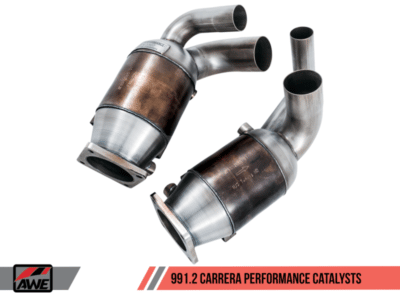 Alternative view of AWE Tuning Porsche 991.2 3.0L Performance Catalysts (PSE Only)