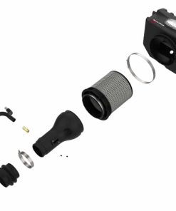Alternative view of aFe Momentum HD Cold Air Intake System w/ Pro DRY S Filter Nissan Titan XD 17-21 V8-5.6L