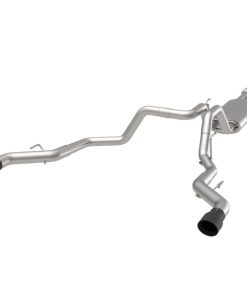 Alternative view of Kooks 15-20 Ford F150 2.7/3.5/5.0L 3in Dual Cat-Back Rear Exit Exhaust w/BlackTips