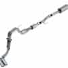 Borla F-150 2021 5.0L 4dr CC SB EC STB Lariat/KR/Platinum/LTD 3/2.25 DSE Cat-Back S-Type CHR Tips