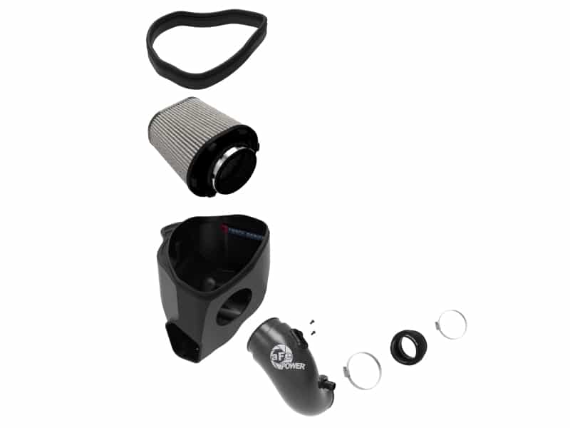 aFe 20-21 BMW Z4 M40i (G29) L6-3L (t) B58 Track Series Carbon Fiber Intake System w/Pro DRY S Filter - Image 4