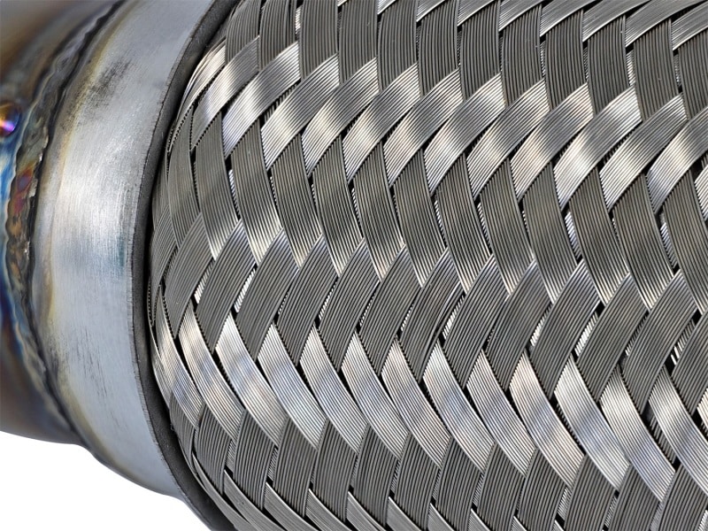 aFe Power Elite Twisted Steel 16-17 Honda Civic I4-1.5L (t) 2.5in Rear Down-Pipe Mid-Pipe - Image 8