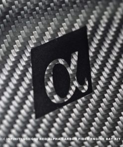 AMS Performance Infiniti 17+ Q60 / 16+ Q50 3.0TT Alpha Matte Carbon Front Duct