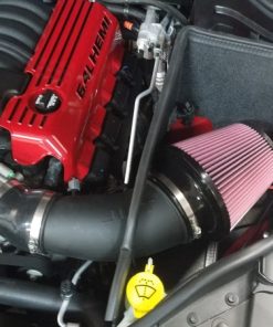 JLT 12-20 Jeep Grand Cherokee SRT8 6.4L Black Tex CAI Kit w/Red Filter (12-19 CARB Exempt)