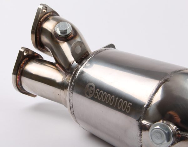 Alternative view of Wagner Tuning BMW E82 E90 N55 Motor SS304 Downpipe Kit