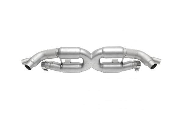 SOUL 13-19 Porsche 991.1 Turbo X-Pipe Exhaust - Reuse Factory Tips