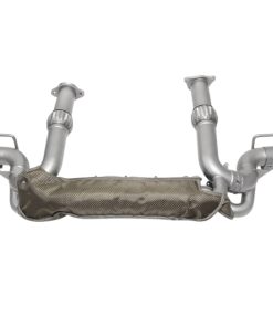 SOUL 20+ Chevrolet C8 Corvette Valved Exhaust - 4in Slash Cut Tips - Polished Chrome