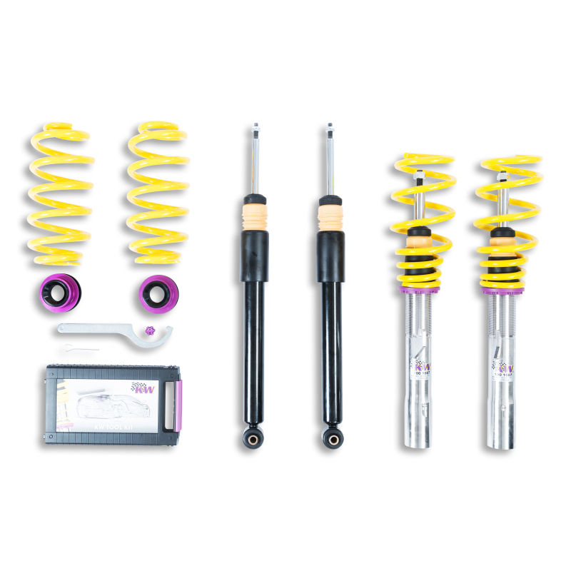 KW Coilover Kit V1 Volkswagen Tiguan (MQB) FWD and AWD w/o Electronic Dampers - Image 3