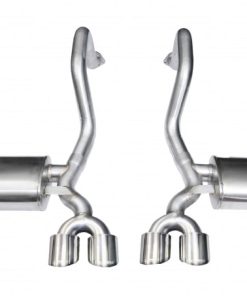 Alternative view of Corsa 97-04 Chevrolet Corvette C5 Z06 5.7L V8 Polished Xtreme Axle-Back Exhaust
