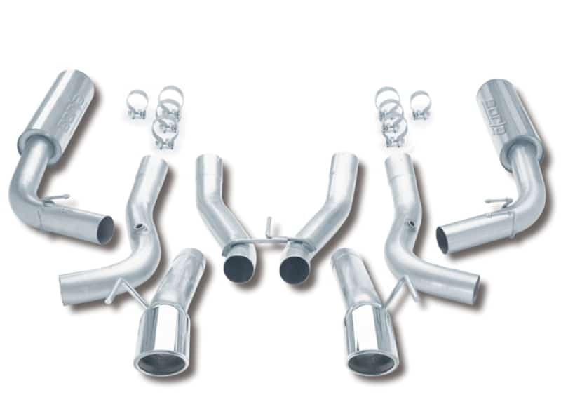Borla 96-02 Viper GTS/R/T-10 Coupe/Convertible 2dr w/ 2.5in Inlets SS Catback Exhaust System - Image 2