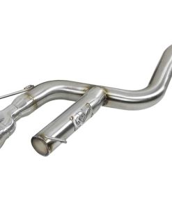 aFe MACHForce XP 08-13 BMW 135i L6-2.0L N54/N55 3in. 304 SS Axle-Back Exhaust w/Polished Tips