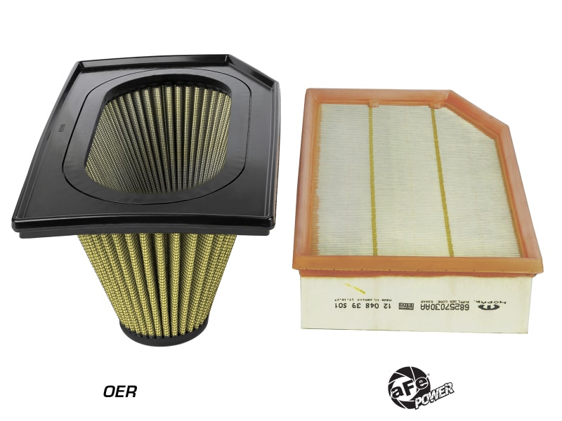 aFe Magnum FLOW Pro Guard7 Inverted Replacement Air Filter 18-19 Jeep Wrangler (JL) I4-2.0L(t) - Image 3