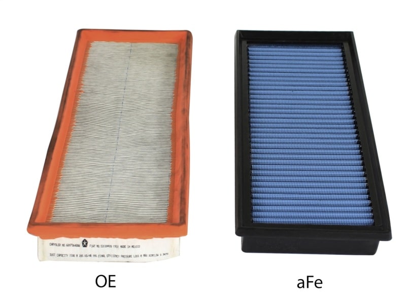 aFe MagnumFLOW OEM Replacement Air Filter PRO 5R 12-14 Fiat 500 L4 1.4L - Image 3