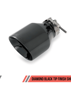 Alternative view of AWE Tuning Mk5 Jetta Mk6 Sportwagen 2.5L Track Edition Exhaust - Diamond Black Tips