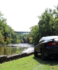 Alternative view of Corsa 11-14 Dodge Charger SXT 2.5in Sport Cat-Back Dual Rear Exit w/ Twin 3.0in Polished Tips