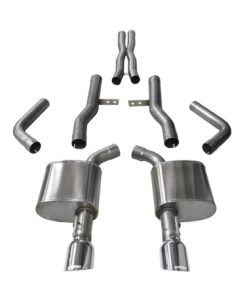 Corsa 15-16 Dodge Charger SRT/Scat Pack/R/T 6.4L Polished Xtreme Cat-Back Exhaust
