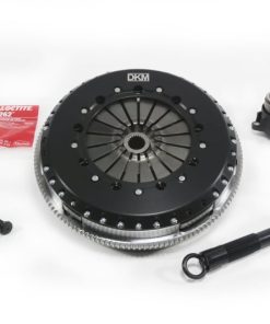 DKM Clutch 2.0 VW/Audi A3 FSI 6 Bolt Motor MS Twin Disc Clutch w/Steel Flywheel (660 ft/lbs Torque)
