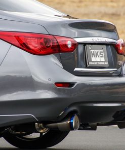 HKS Infiniti Q50 Hybrid VQ37 Dual Hi-Power Titanium Tip Catback Exhaust