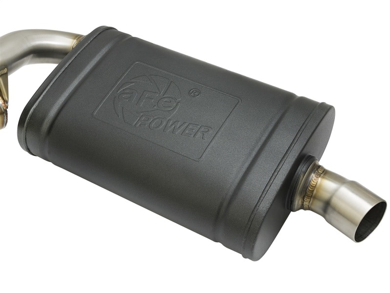 aFe MACHForce XP 13-15 Porsche Cayman S/Boxster S (981) H6-3.4L 2-2.5in. SS Cat-Back Exhaust System - Image 2