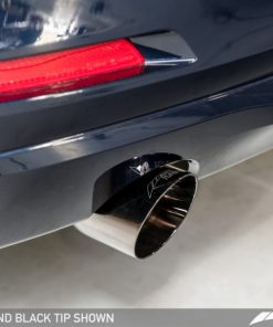 AWE Tuning BMW F30 320i Touring Exhaust w/Performance Mid Pipe - Diamond Black Tip (90mm)