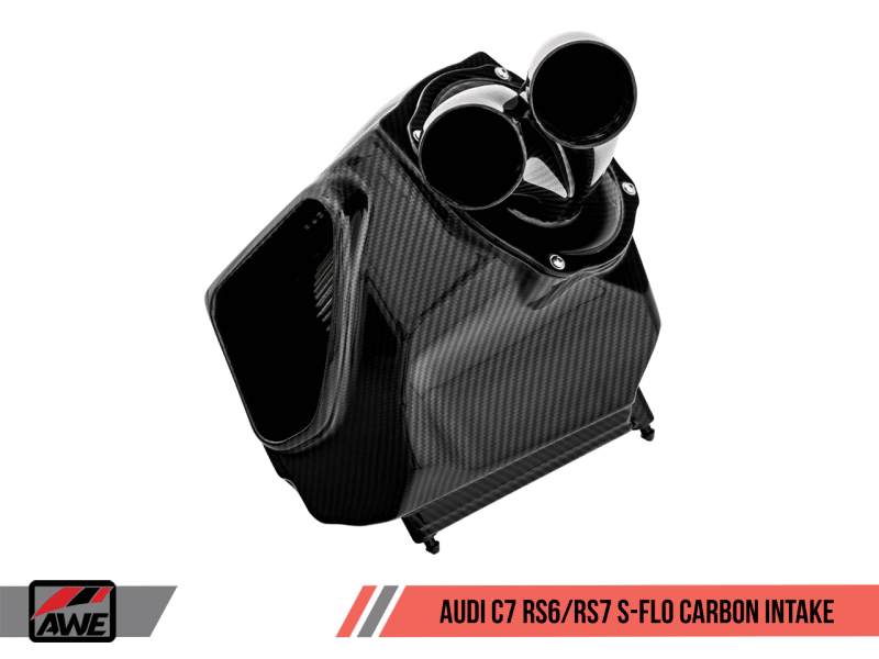 AWE Tuning Audi C7 RS6 / RS7 4.0T S-FLO Carbon Intake V2 - Image 7