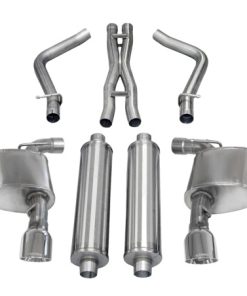 Corsa 12-13 Dodge Charger SRT-8 6.4L V8 Polished Sport Cat-Back Exhaust