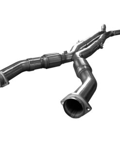 Kooks 09-14 Cadillac CTS-V Sedan/Wagon (Not Coupe) LS9 6.2L 3in x 2 1/2in OEM Out X-Pipe w/GREEN Cat