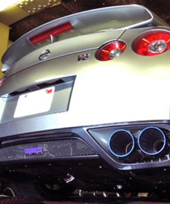 Alternative view of HKS RACING MUFFLER R35 GT-R VR38DETT