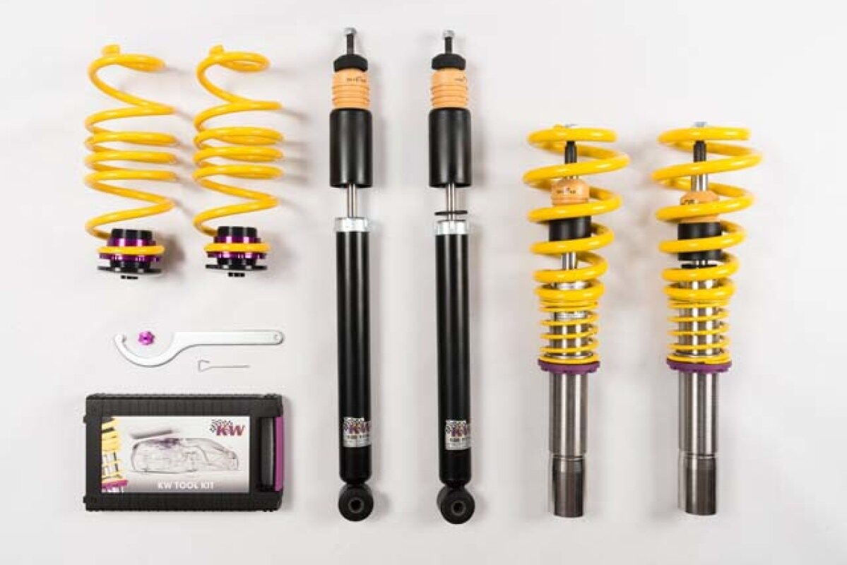 KW Coilover Kit V1 Audi A4 S4 (8K/B8) w/o electronic dampening controlSedan FWD + Quattro - Image 2
