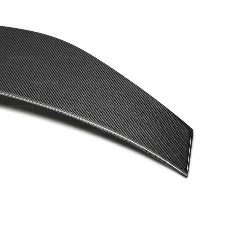 Seibon 15-17 Lexus RC F OEM Style Carbon Fiber Rear Spoiler - Image 4