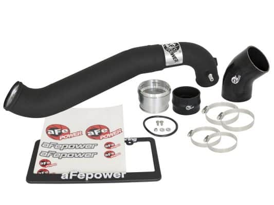 Alternative view of aFe 2017 Ford F-150 Raptor (tt) EcoBoost BladeRunner 3.5in to 3in Intercooler Tube Cold Side