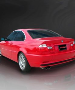 Alternative view of Corsa 01-06 BMW 325i/ci Convertible E46 Black Sport Axle-Back Exhaust