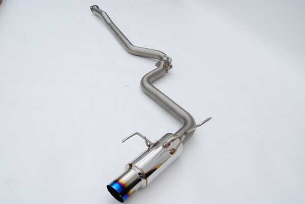 Alternative view of Invidia 15+ Subaru WRX/STi Titanium Tip Bead Blasted Cat-back Exhaust