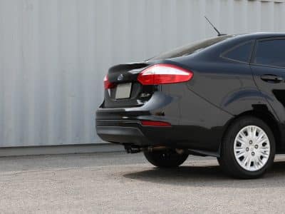 Alternative view of aFe Takeda Series 2 1/2in 304 SS Cat-Back 14-19 Ford Fiesta L4-1.6L w/Black Tip