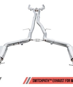 Alternative view of AWE Tuning Mercedes-Benz W213 AMG E63/S Sedan/Wagon SwitchPath Exhaust System - for DPE Cars