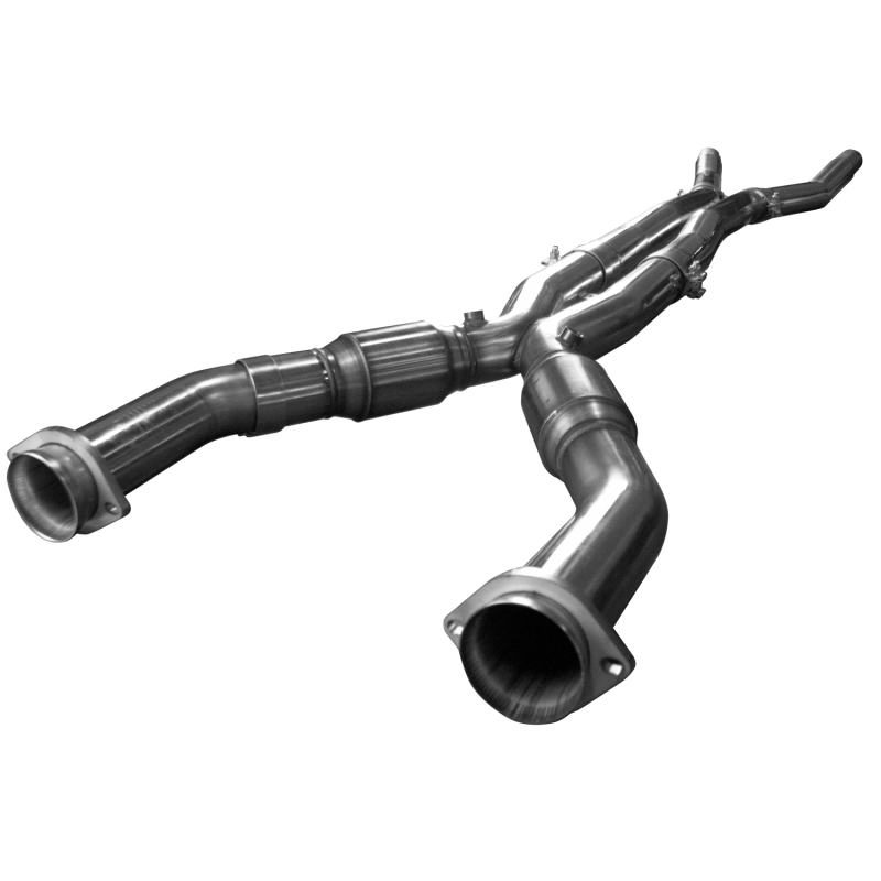 Kooks 09-14 Cadillac CTS-V Sedan/Wagon (Not Coupe) LS9 6.2L 3in x 2 1/2in OEM Out X-Pipe w/GREEN Cat - Image 7