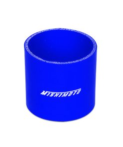 Mishimoto 3.0 Inch Blue Straight Coupler