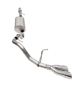 Corsa 21-22 Chevrolet Tahoe 4DR 5.3L 4WD Single Side 3in Sport Cat-Back 4in Polished DW Round Tip