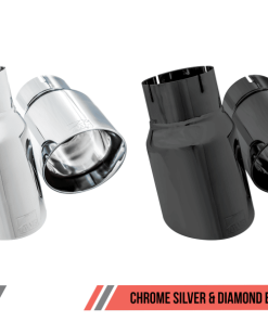 Alternative view of AWE Tuning Ford Focus RS SwitchPath Cat-back Exhaust - Chrome Silver Tips